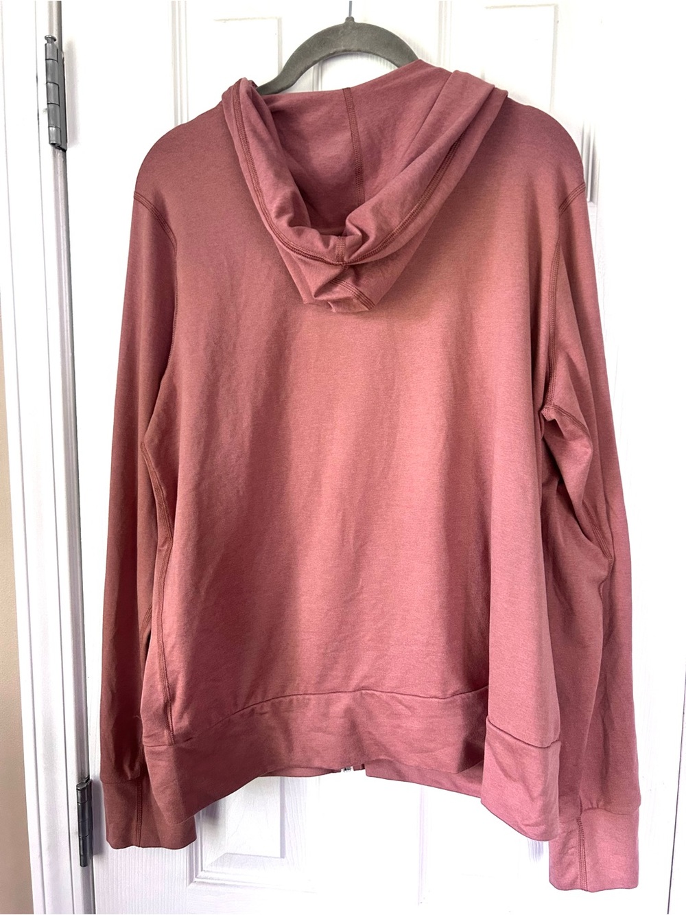 Vuori Halo Performance Full Zip Hoodie Large Dusty Rose DreamKnit - Picture 2 of 9